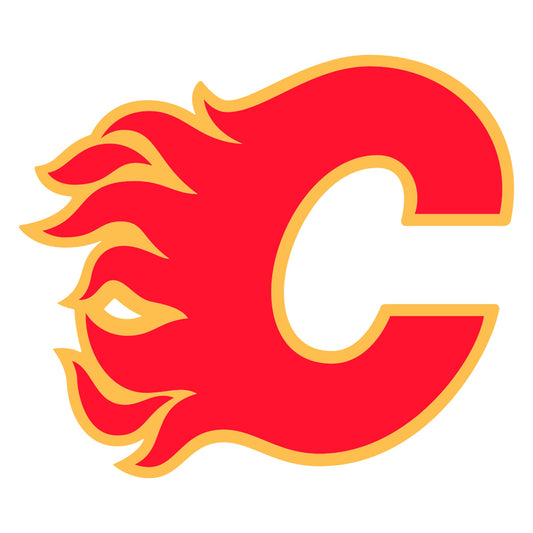 Calgary Flames - 5 Logo Minis (Mixed Sizes) - Official NHL - Reusable Vinyl Decals