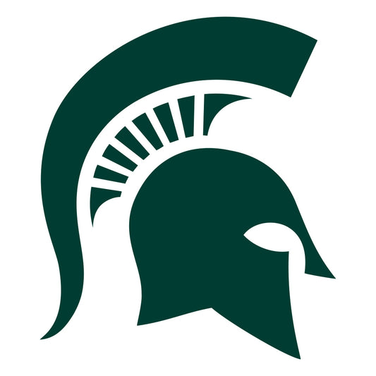 Michigan State Spartans - 5 Logo Minis (Mixed Sizes) - Official NCAA - Reusable Vinyl Decals