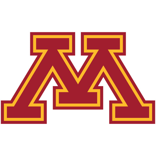 Minnesota Golden Gophers - 5 Logo Minis (Mixed Sizes) - Official NCAA - Reusable Vinyl Decals