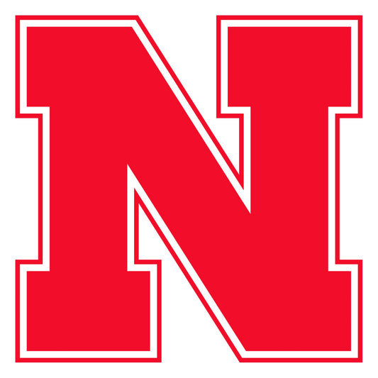 Nebraska Cornhuskers - 5 Logo Minis (Mixed Sizes) - Official NCAA - Reusable Vinyl Decals