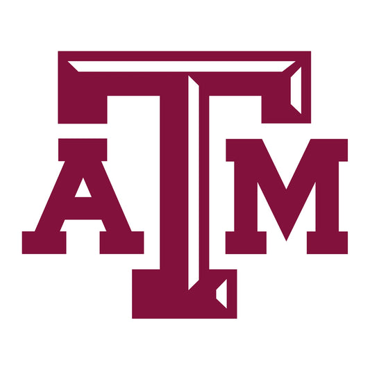 Texas A&M Aggies - 5 Logo Minis (Mixed Sizes) - Official NCAA - Reusable Vinyl Decals