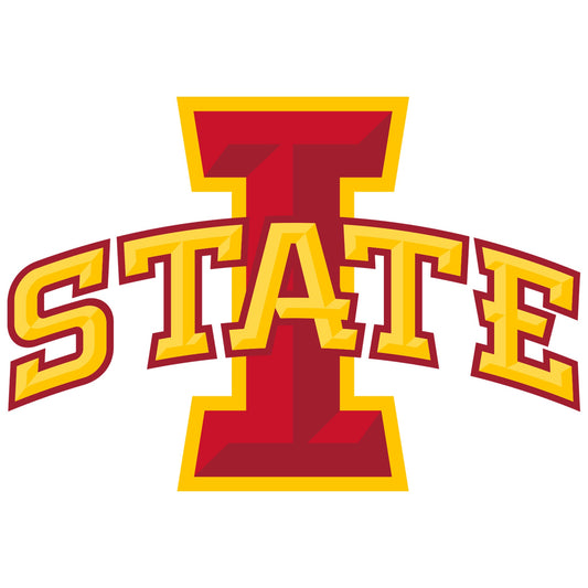 Iowa State Cyclones - 5 Logo Minis (Mixed Sizes) - Official NCAA - Reusable Vinyl Decals