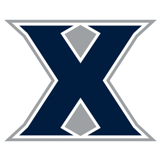 Xavier Musketeers - 5 Logo Minis (Mixed Sizes) - Official NCAA - Reusable Vinyl Decals