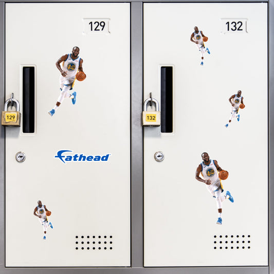 Draymond Green - 5 Minis (Mixed Sizes) - Official NBA - Golden State Warriors - Reusable Vinyl Decals