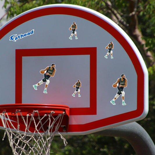 Rudy Gobert - 5 Minis (Mixed Sizes) - Official NBA - Minnesota Timberwolves - Reusable Vinyl Decals