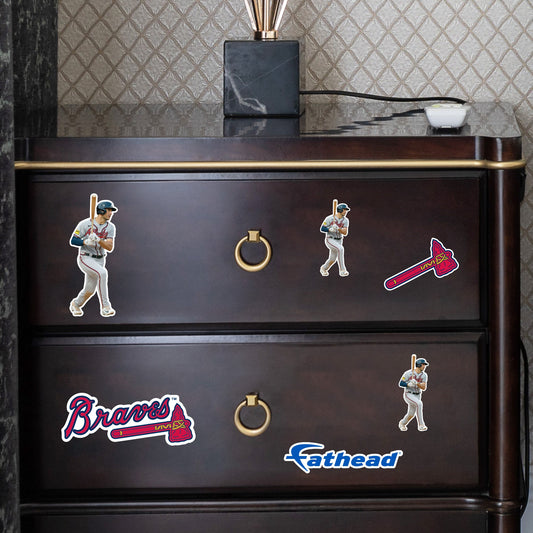 Matt Olson - 5 Minis (Mixed Sizes) - Official MLB - Atlanta Braves - Reusable Vinyl Decals