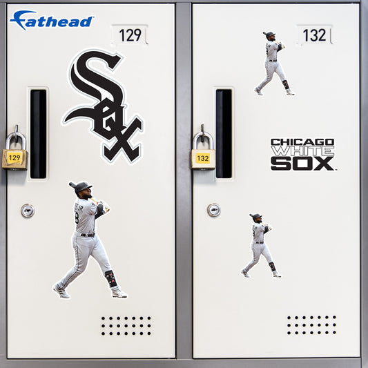 Luis Robert Jr. - 5 Minis (Mixed Sizes) - Official MLB - Chicago White Sox - Reusable Vinyl Decals
