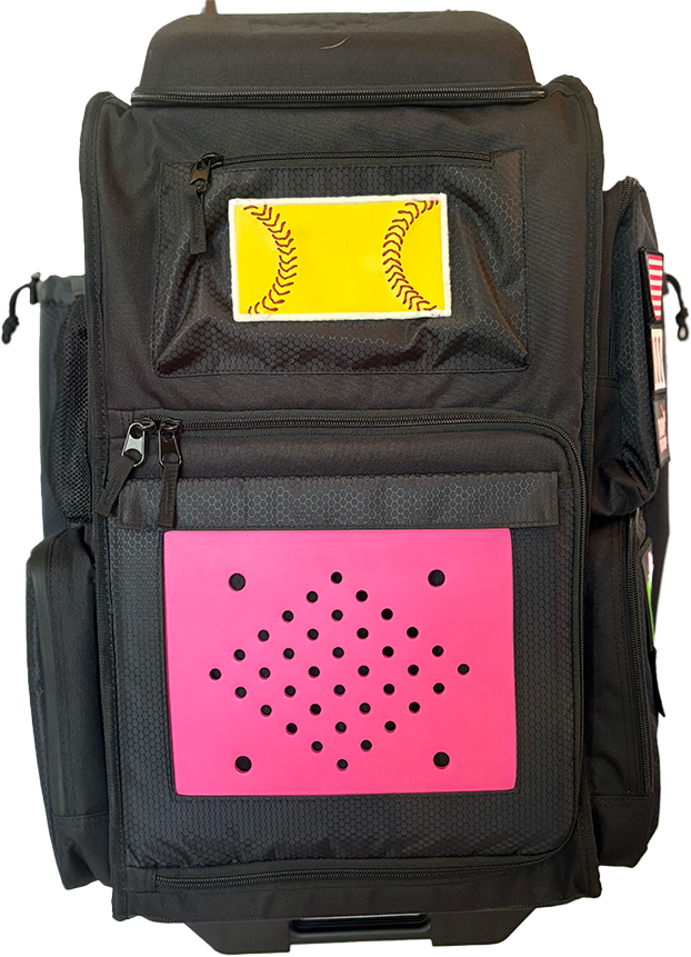 Custom Leather Softball Patch