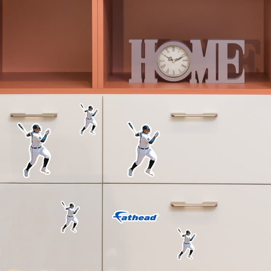 Miguel Cabrera - 5 Player Minis (Mixed Sizes) - Official MLB - Detroit Tigers - Reusable Vinyl Decals