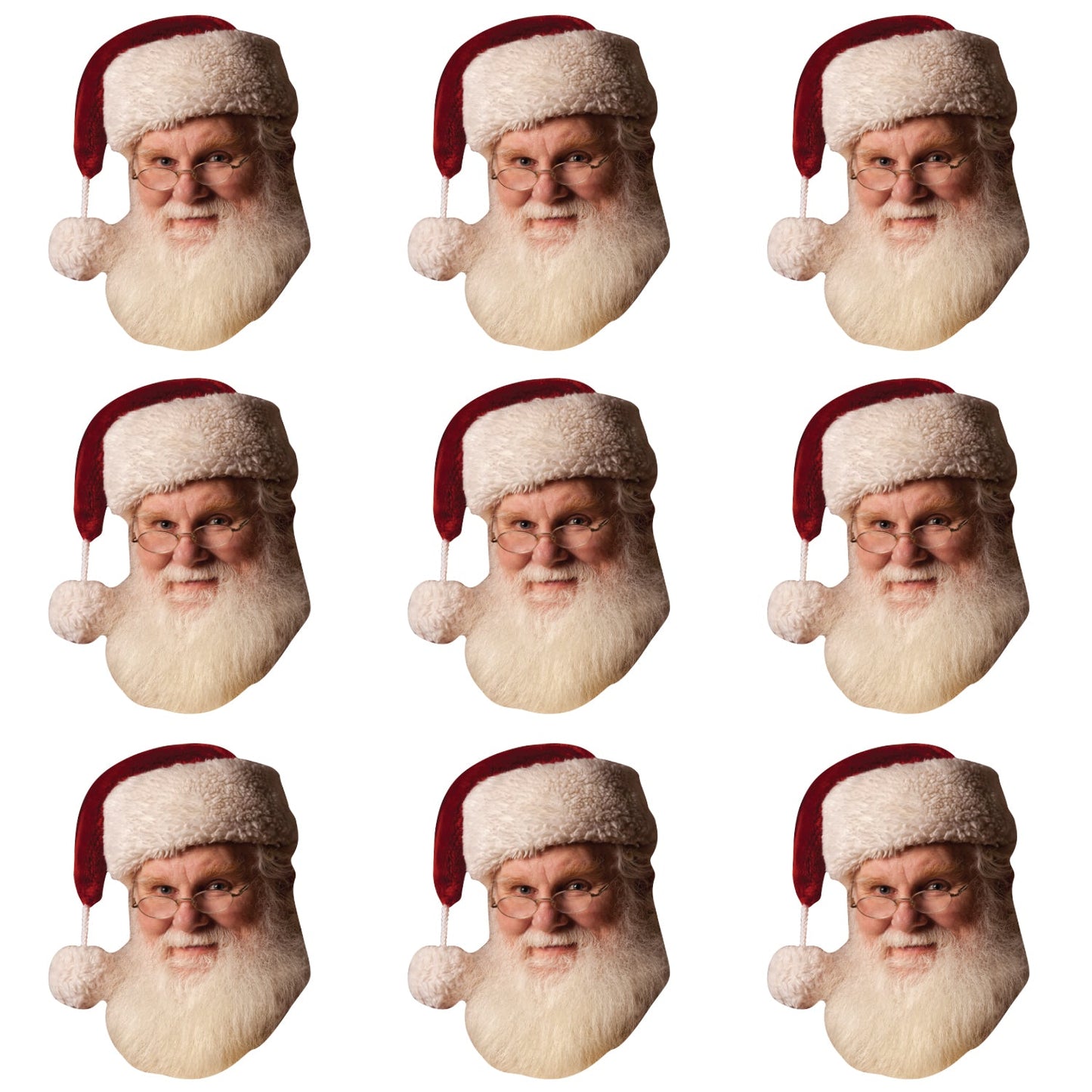 Christmas: Santa Claus Minis - Big Head