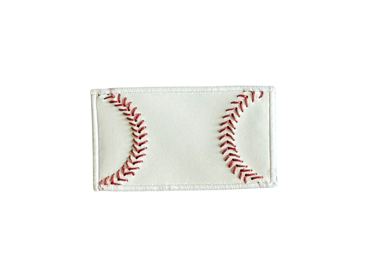 Custom Leather Baseball Patch