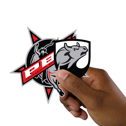 PBR: Bulls Minis - Officially Licensed Pro Bull Riding Removable Adhesive Decal