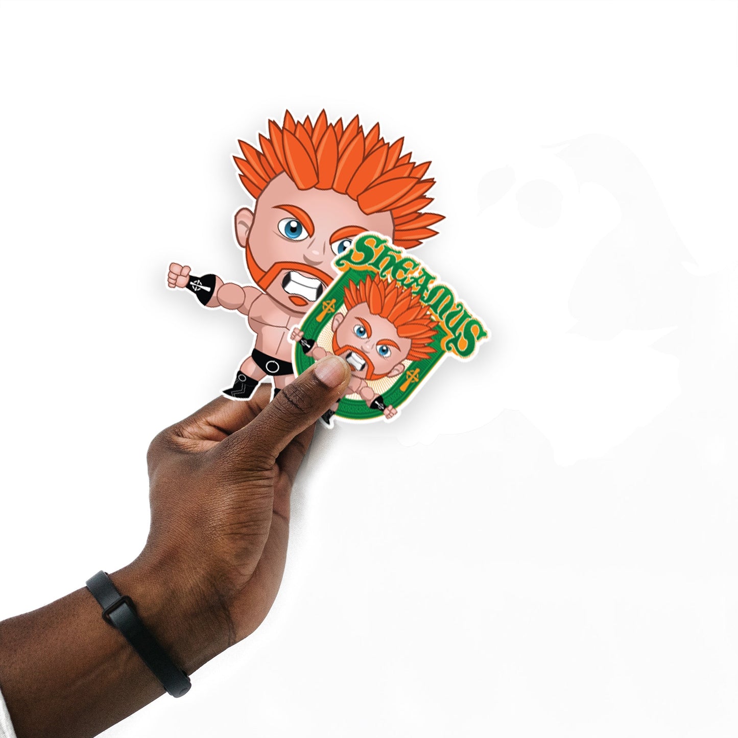 Sheamus - 5 Minis (Mixed Sizes) - Official WWE - Reusable Vinyl Decals
