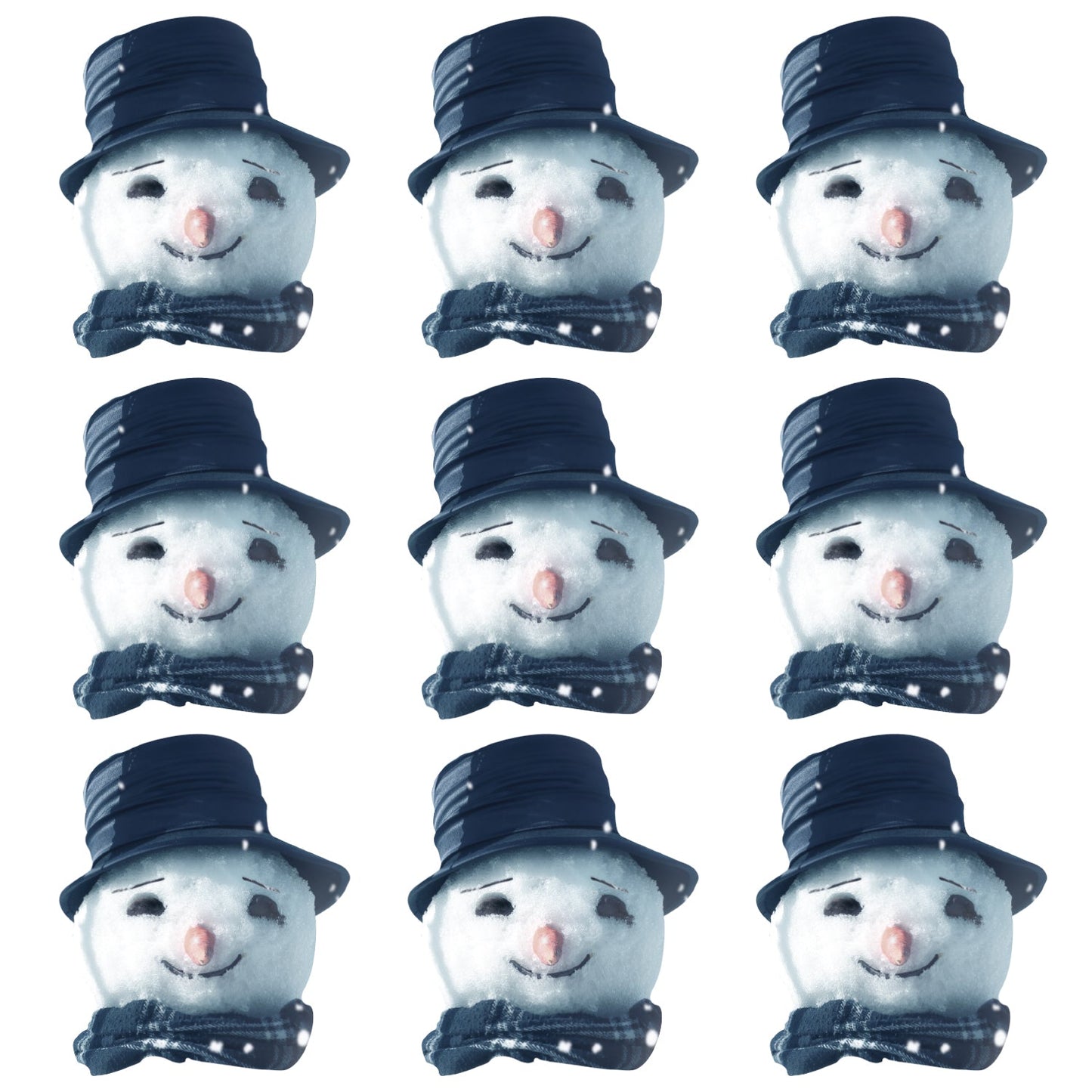 Christmas: Snowman Minis - Big Head