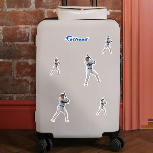 Corey Seager - 5 Player Minis (Mixed Sizes) - Official MLB - Texas Rangers - Reusable Vinyl Decals