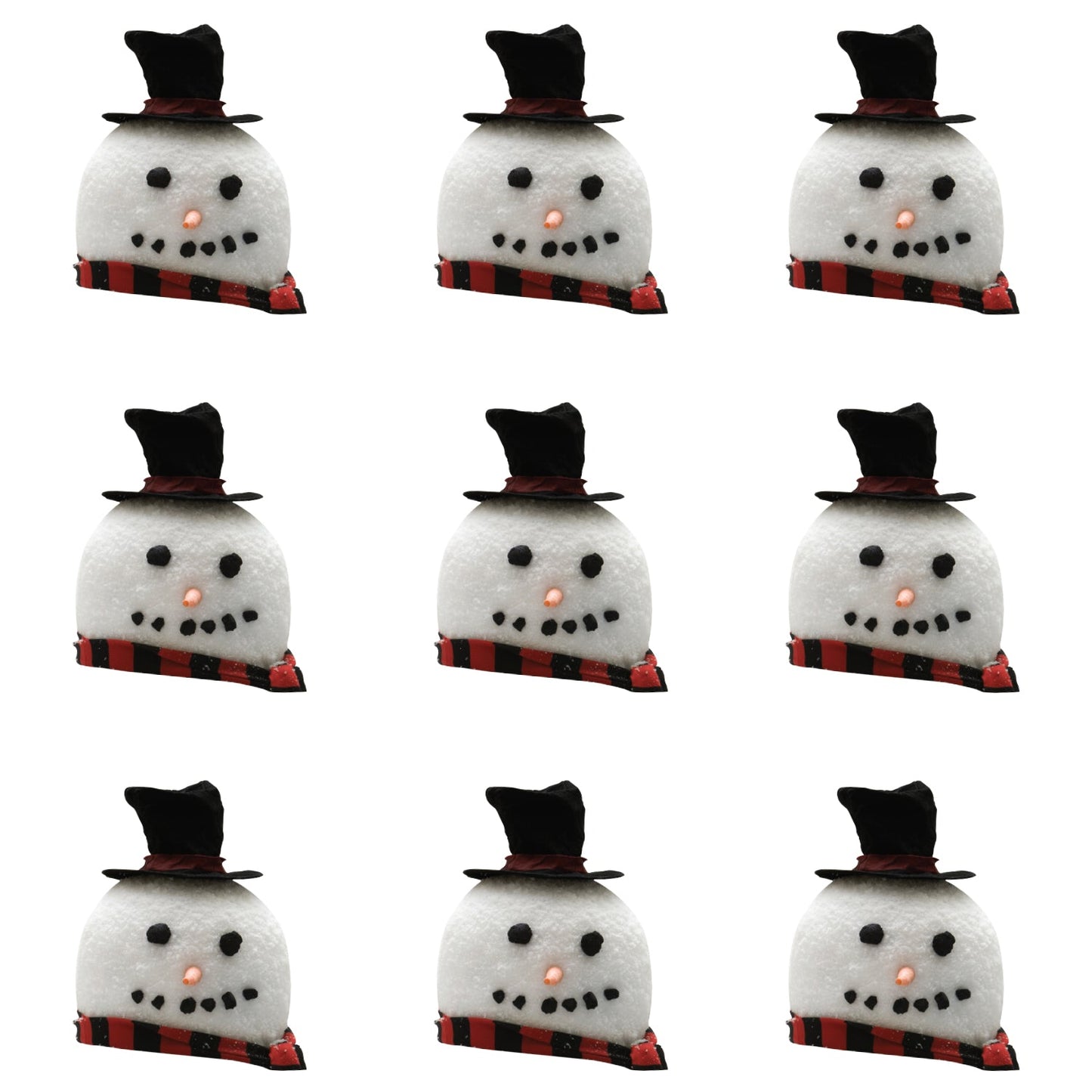Christmas: Happy Snowman Minis - Big Head