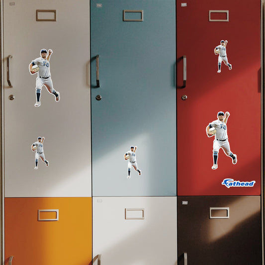 Shane McClanahan - 5 Player Minis (Mixed Sizes) - Official MLB - Tampa Bay Rays - Reusable Vinyl Decals