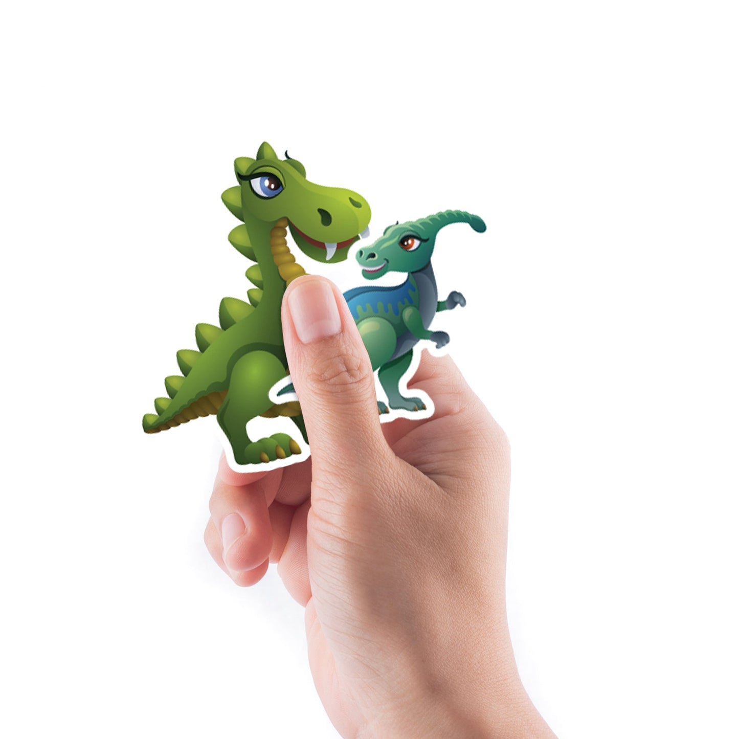 Sheet of 5 -Dinosaur: Dinosaur Friendly Vol 1 Minis - Removable Adhesive Decal