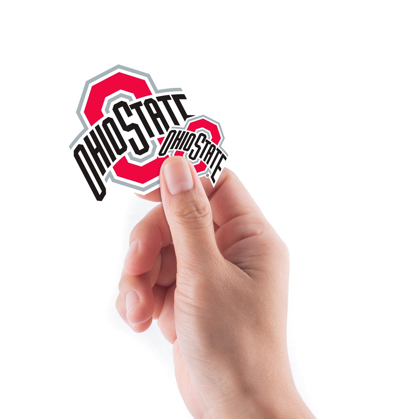 Ohio State Buckeyes - 5 Logo Minis (Mixed Sizes) - Official NCAA - Reusable Vinyl Decals