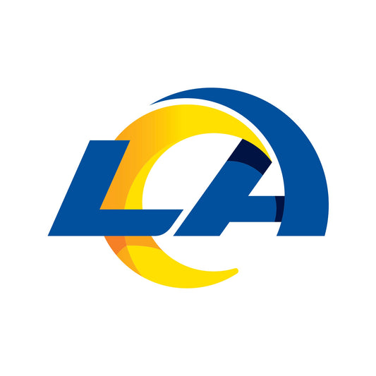 Los Angeles Rams - 5 Logo Minis (Mixed Sizes) - Official NFL - Reusable Vinyl Decals