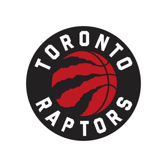 Toronto Raptors - 5 Logo Minis (Mixed Sizes) - Official NBA - Reusable Vinyl Decals