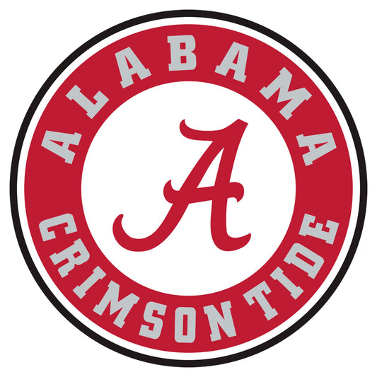 Alabama Crimson Tide - 5 Logo Minis (Mixed Sizes) - Official NCAA - Reusable Vinyl Decals
