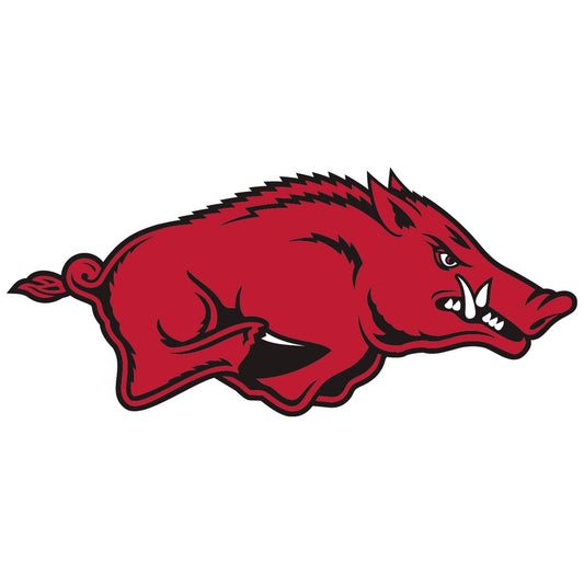 Arkansas Razorbacks - 5 Logo Minis (Mixed Sizes) - Official NCAA - Reusable Vinyl Decals