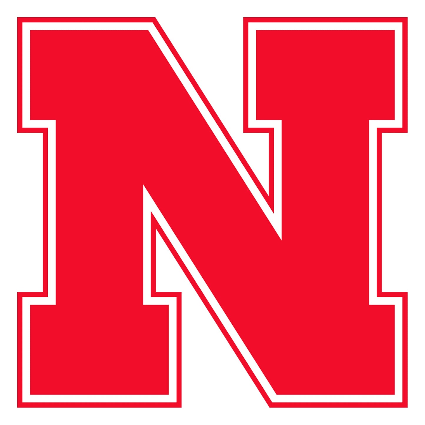 Nebraska Cornhuskers - 5 Logo Minis (Mixed Sizes) - Official NCAA - Reusable Vinyl Decals