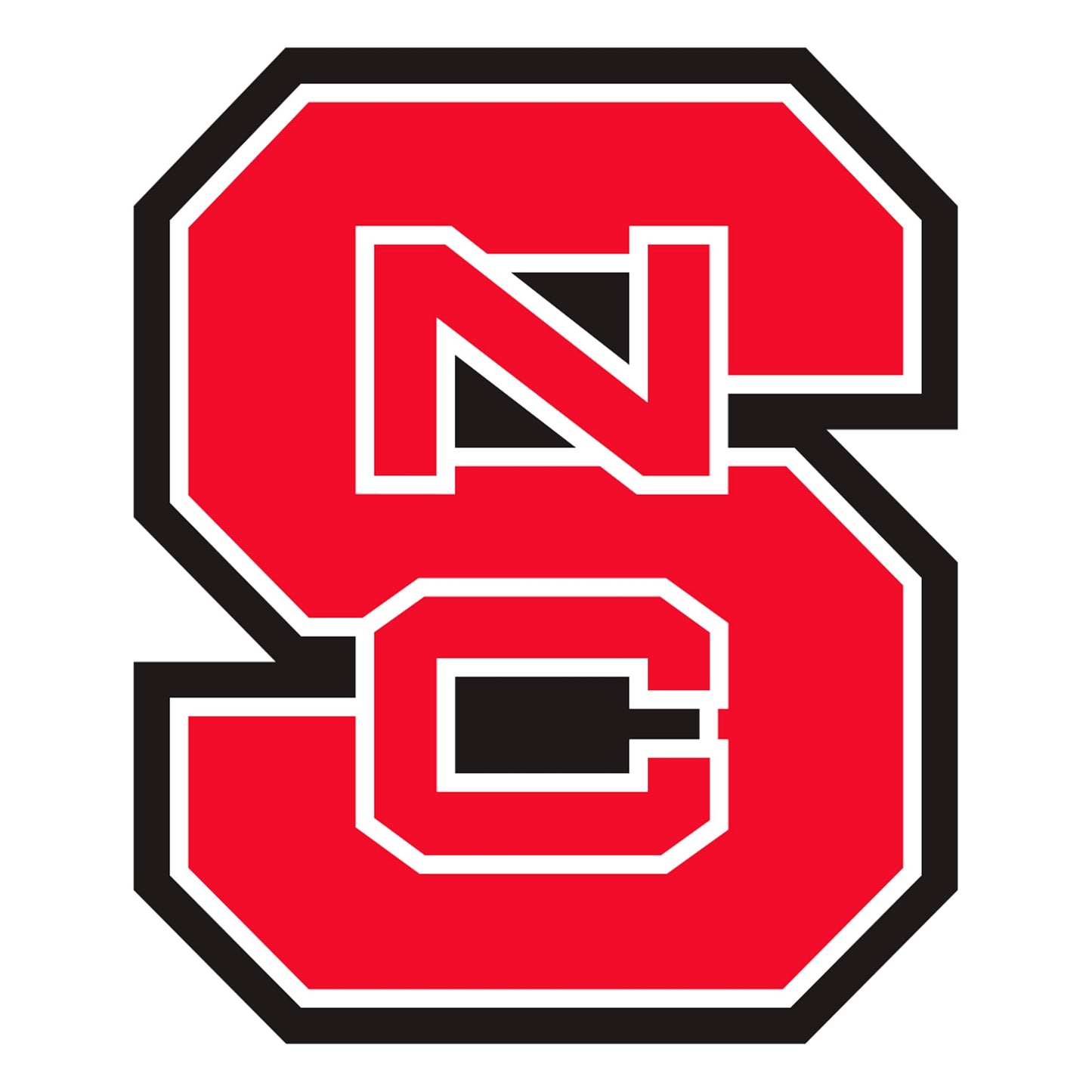 North Carolina State Wolfpack - 5 Logo Minis (Mixed Sizes) - Official NCAA - Reusable Vinyl Decals