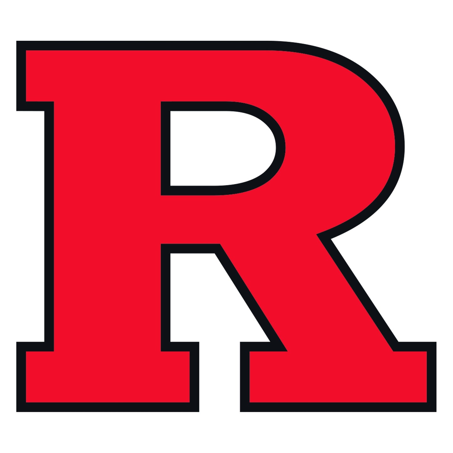 Rutgers Scarlet Knights - 5 Logo Minis (Mixed Sizes) - Official NCAA - Reusable Vinyl Decals