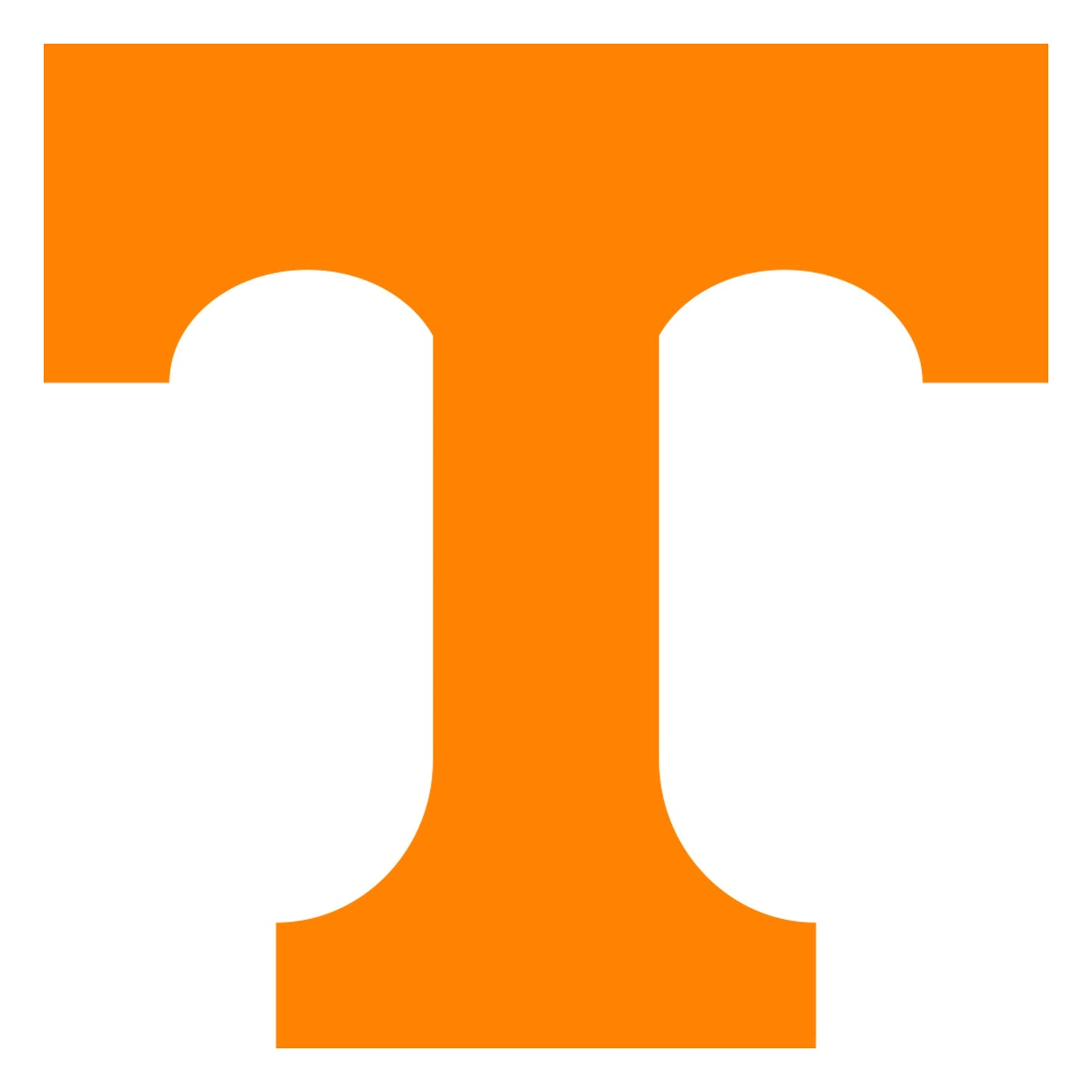 Tennessee Volunteers - 5 Logo Minis (Mixed Sizes) - Official NCAA - Reusable Vinyl Decals