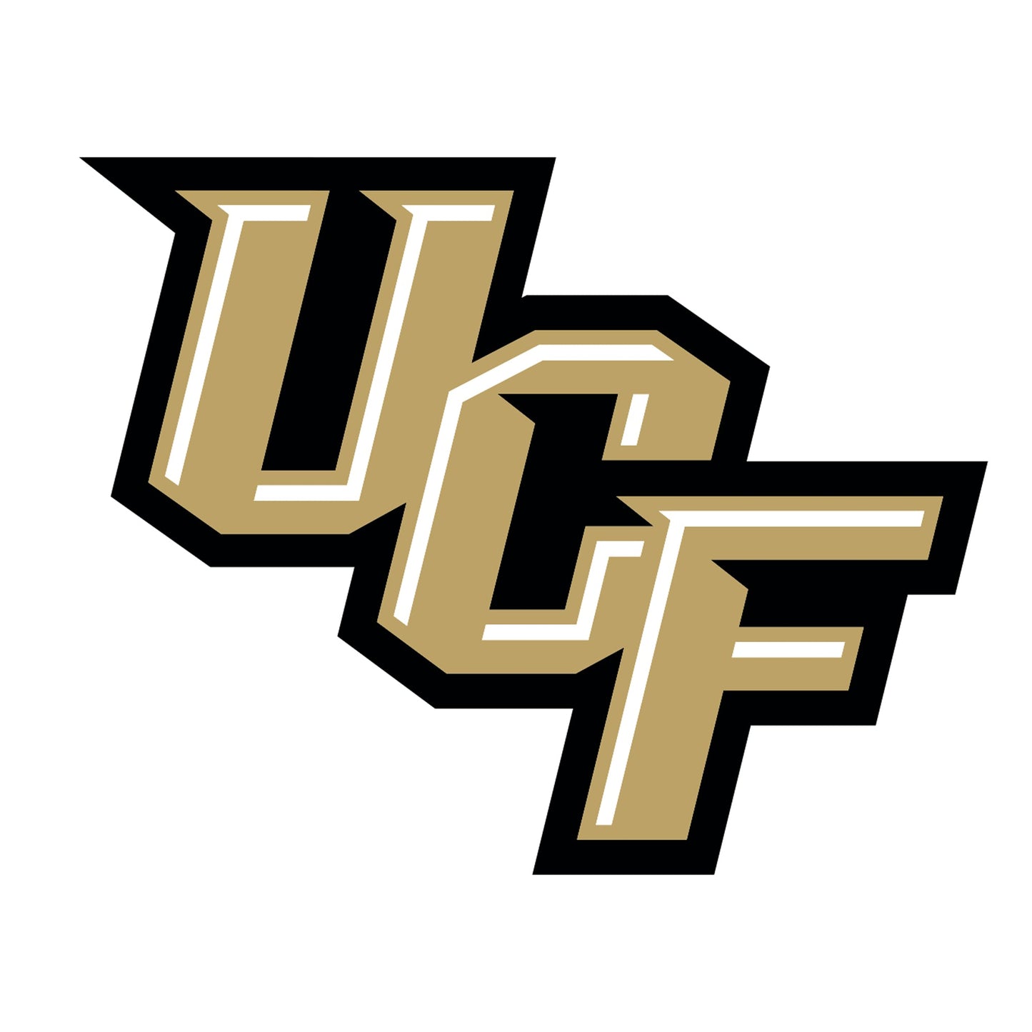 U of Central Florida: UCF Knights - 5 Logo Minis (Mixed Sizes) - Official NCAA - Reusable Vinyl Decals