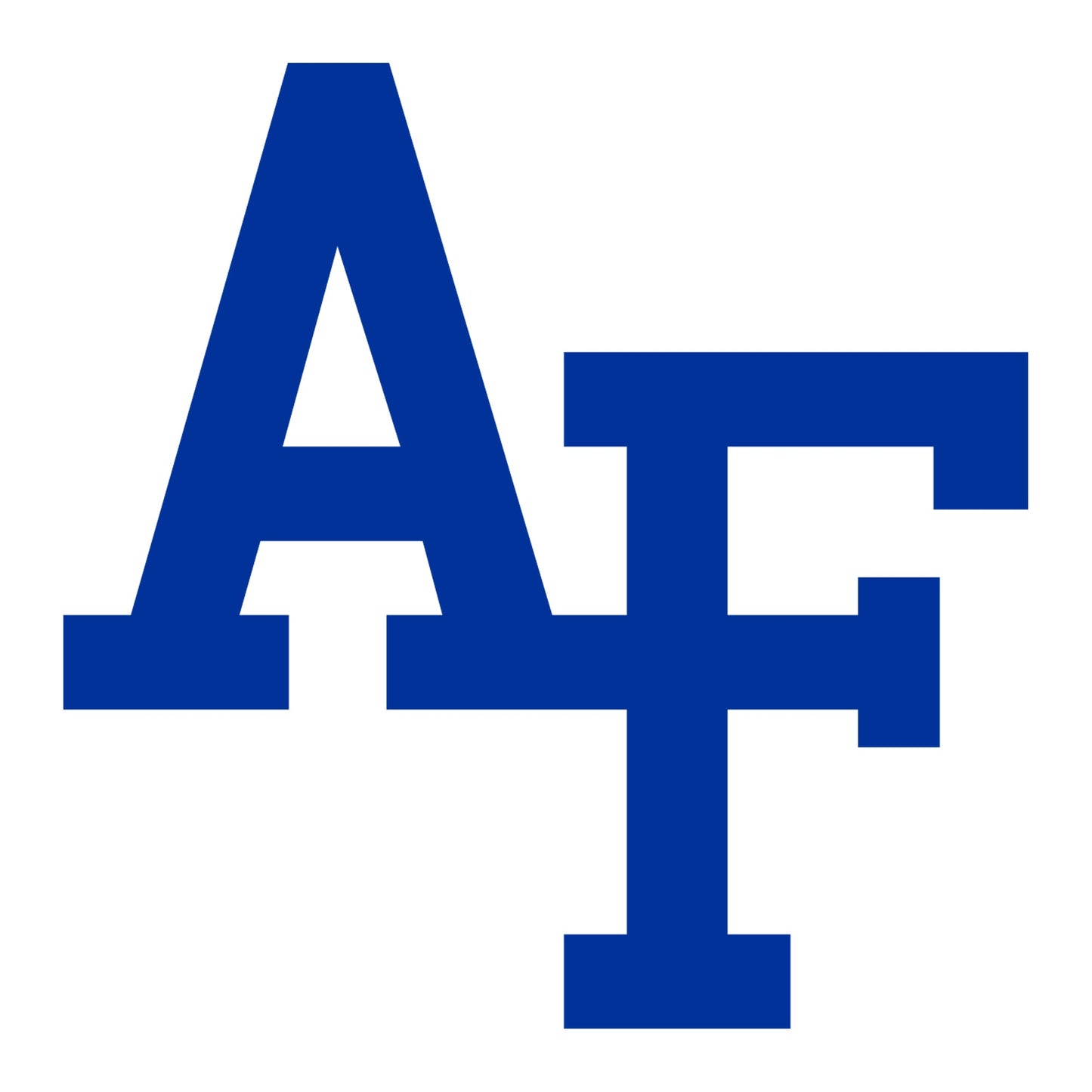 US Air Force Academy Falcons - 5 Logo Minis (Mixed Sizes) - Official NCAA - Reusable Vinyl Decals