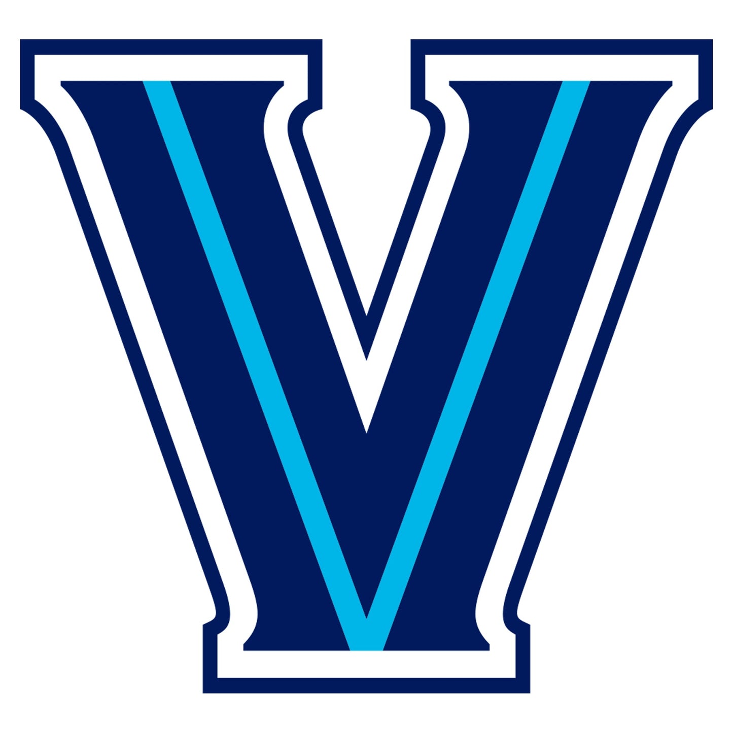 Villanova Wildcats - 5 Logo Minis (Mixed Sizes) - Official NCAA - Reusable Vinyl Decals