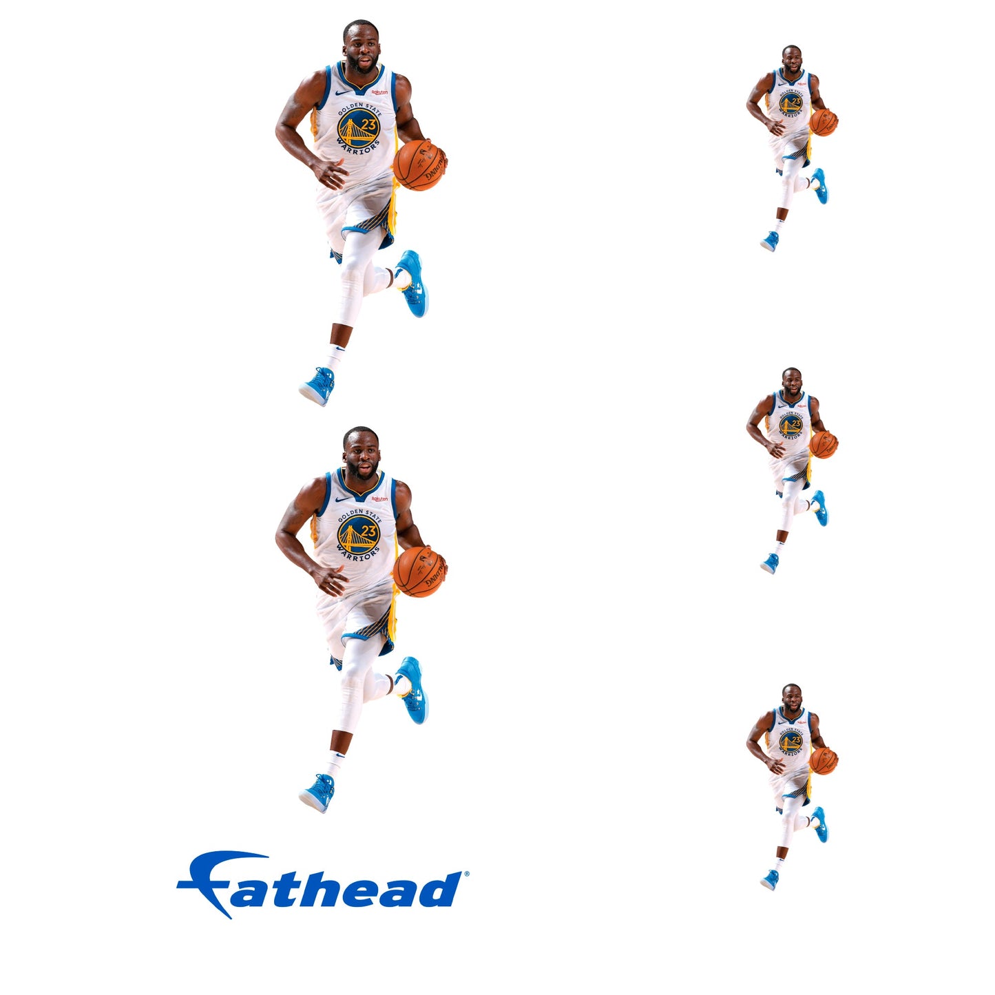 Draymond Green - 5 Minis (Mixed Sizes) - Official NBA - Golden State Warriors - Reusable Vinyl Decals
