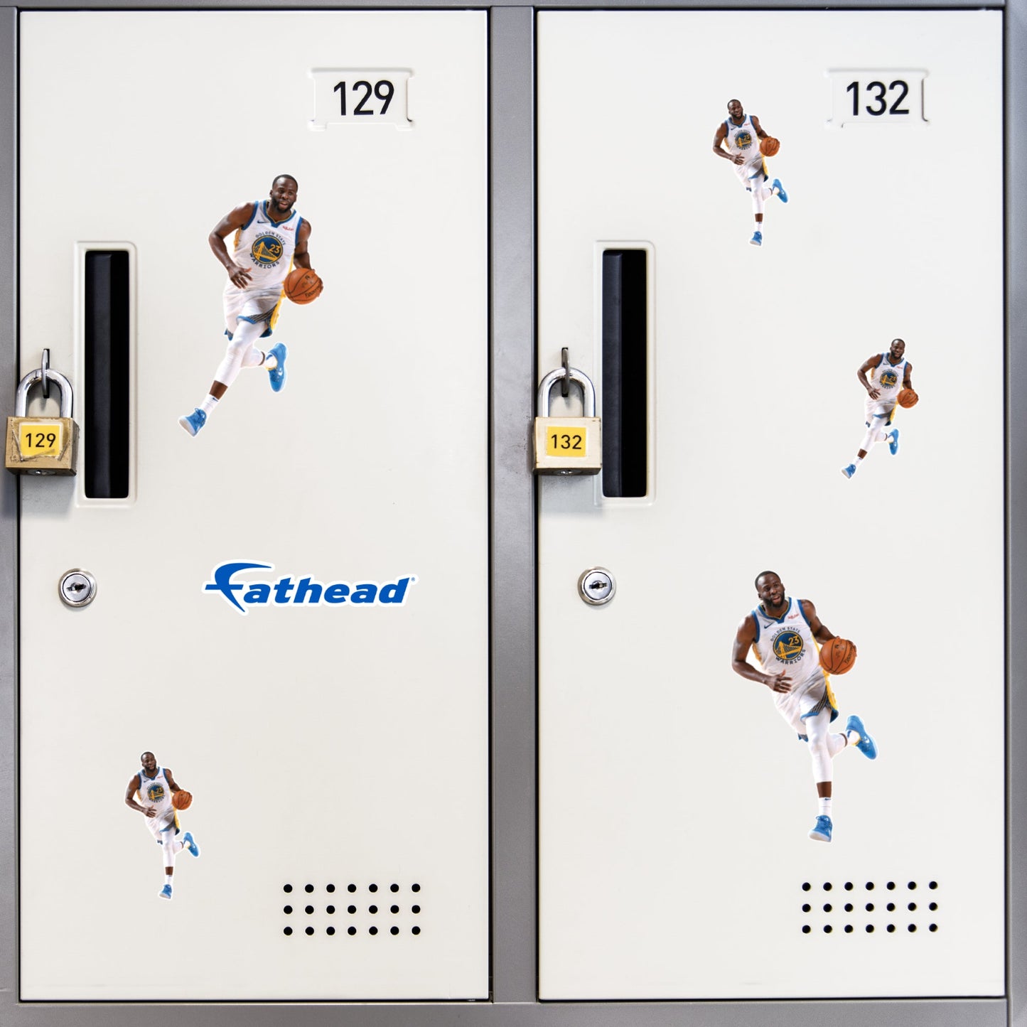 Draymond Green - 5 Minis (Mixed Sizes) - Official NBA - Golden State Warriors - Reusable Vinyl Decals