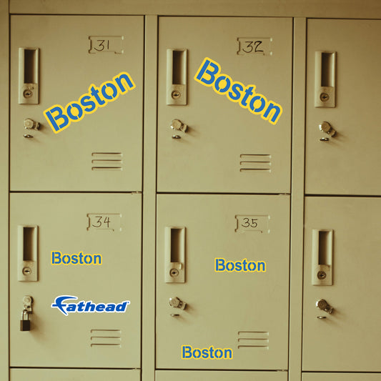 Boston Red Sox - 5 Logo Minis (Mixed Sizes) - Official MLB - Reusable Vinyl Decals #2