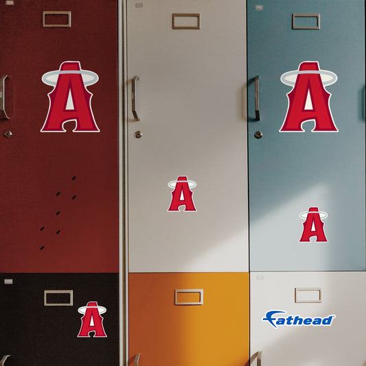 Los Angeles Angels - 5 Logo Minis (Mixed Sizes) - Official MLB - Reusable Vinyl Decals