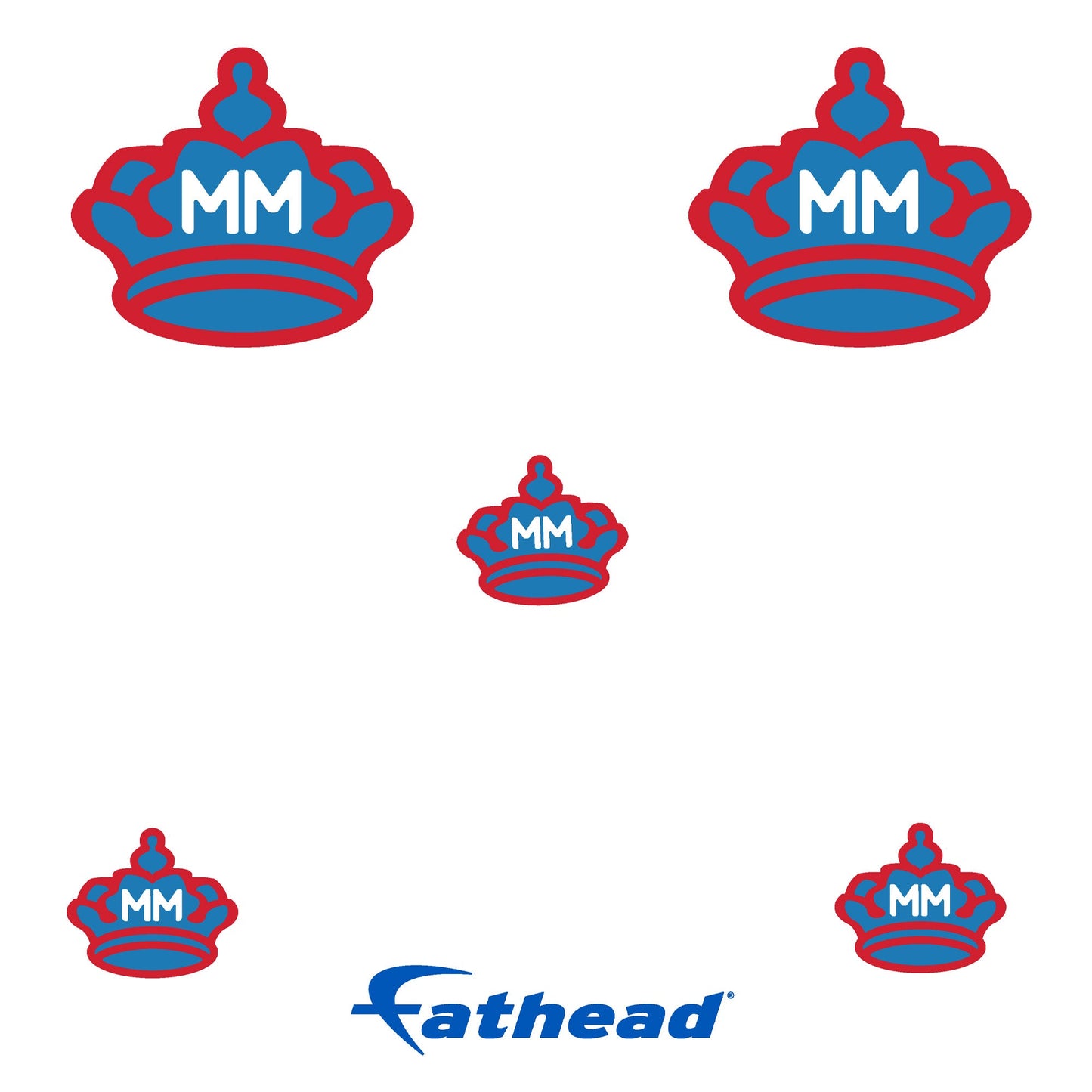 Miami Marlins - 5 Logo Minis (Mixed Sizes) - Official MLB - Reusable Vinyl Decals