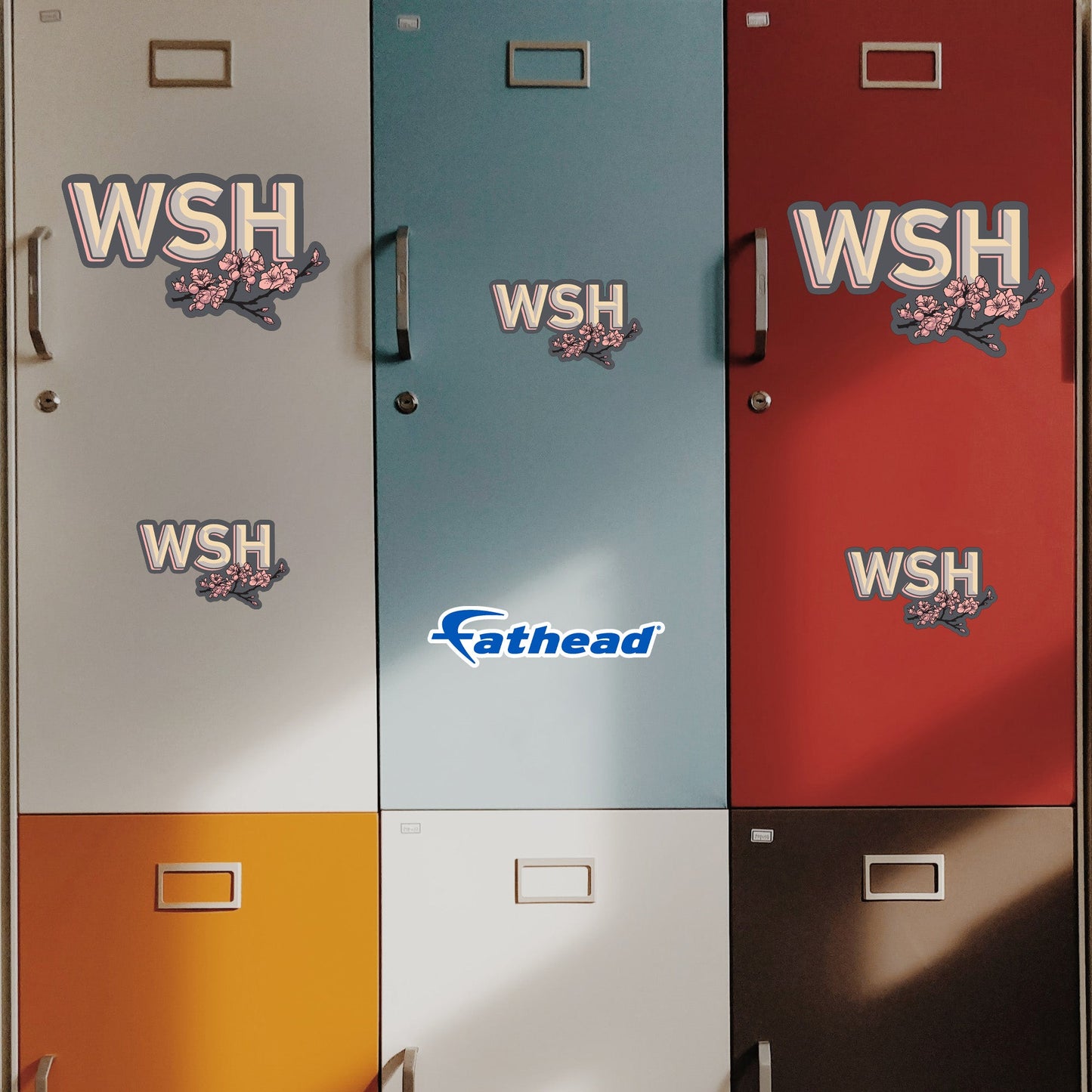 Washington Nationals - 5 Logo Minis (Mixed Sizes) - Official MLB - Reusable Vinyl Decals