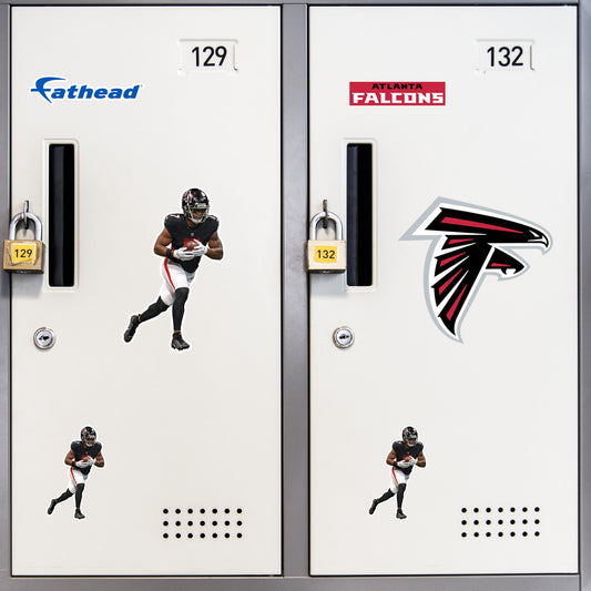 Bijan Robinson - 5 Minis (Mixed Sizes) - Official NFL - Atlanta Falcons - Reusable Vinyl Decals