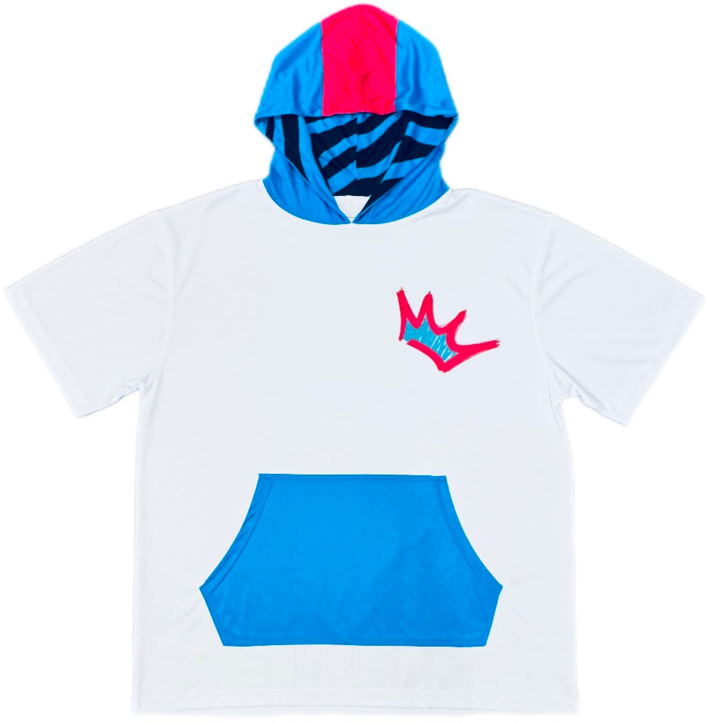 SHORT SLEEVE DRIP HOODIE
