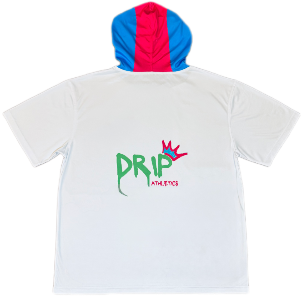 SHORT SLEEVE DRIP HOODIE