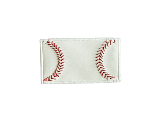 Custom Leather Baseball Patch