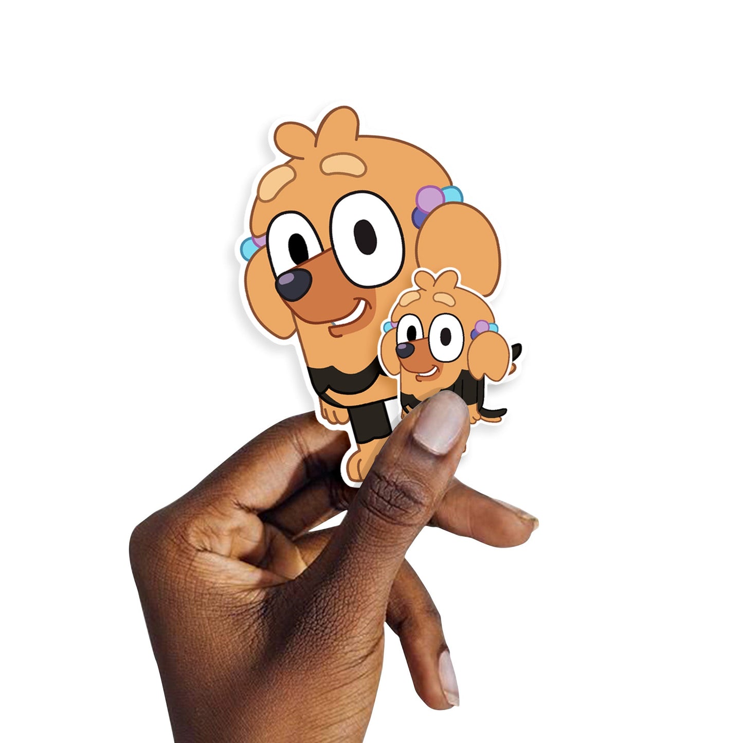 Missy - 5 Minis (Mixed Sizes) - Official BBC - Bluey - Reusable Vinyl Decals