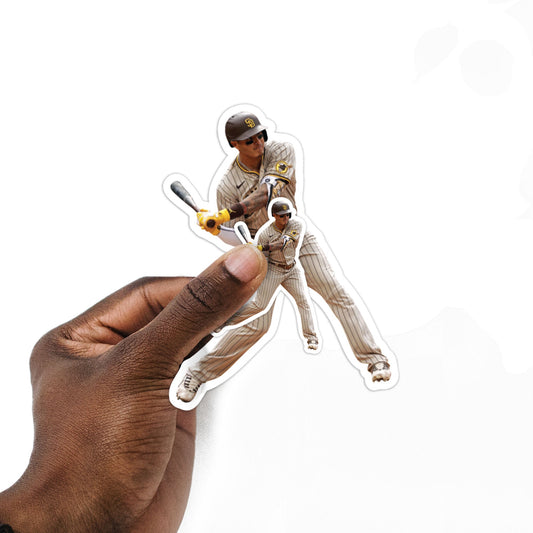 Manny Machado - 5 Player Minis (Mixed Sizes) - Official MLB - San Diego Padres - Reusable Vinyl Decals