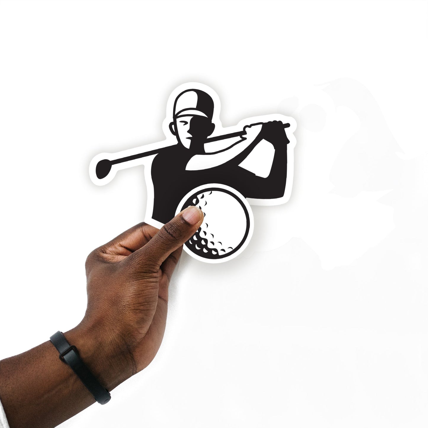 Sheet of 5 -Golf: Golf Club Part Two Minis - Removable Adhesive Decal