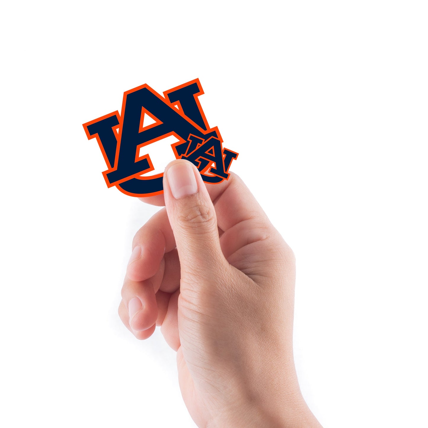 Auburn Tigers - 5 Logo Minis (Mixed Sizes) - Official NCAA - Reusable Vinyl Decals