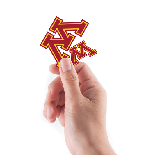 Minnesota Golden Gophers - 5 Logo Minis (Mixed Sizes) - Official NCAA - Reusable Vinyl Decals