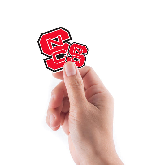 North Carolina State Wolfpack - 5 Logo Minis (Mixed Sizes) - Official NCAA - Reusable Vinyl Decals